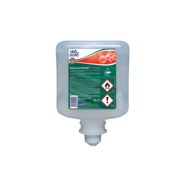 Deb Stoko InstantFOAM Complete h�nddesinfektion 1l pk a 6 stk