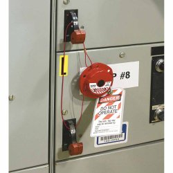 Brady Lockout Mini kabel stl rd