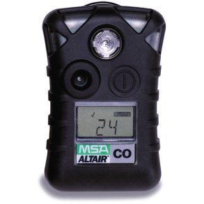 MSA Altair CO Gasdetektor 25/100 PPM med Vibrator