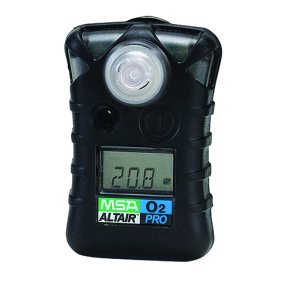 MSA Altair Pro O2 Gasdetektor 19,5%-23% med Vibrator