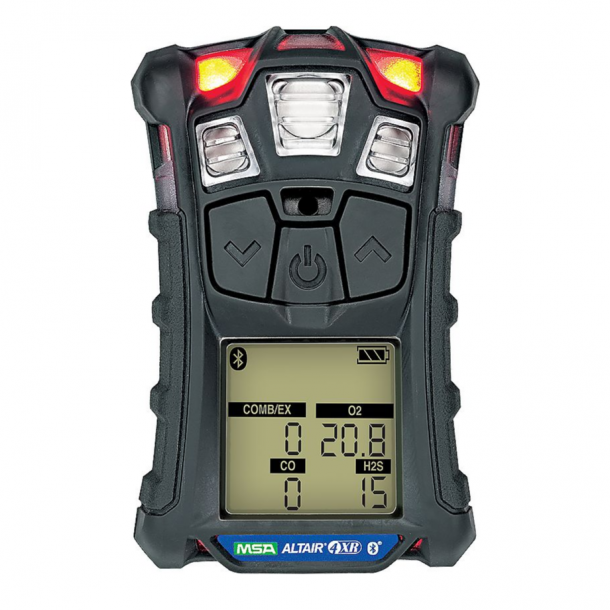 MSA Altair Gasdetektor 4XR EX-OX-CO-H2S Sort