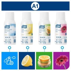 Tork Dispenser Elevation Air freshener Spray A1 hvid plast