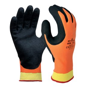 Showa 406 Dobbeltdyppet Latex Handske pk a 5 par