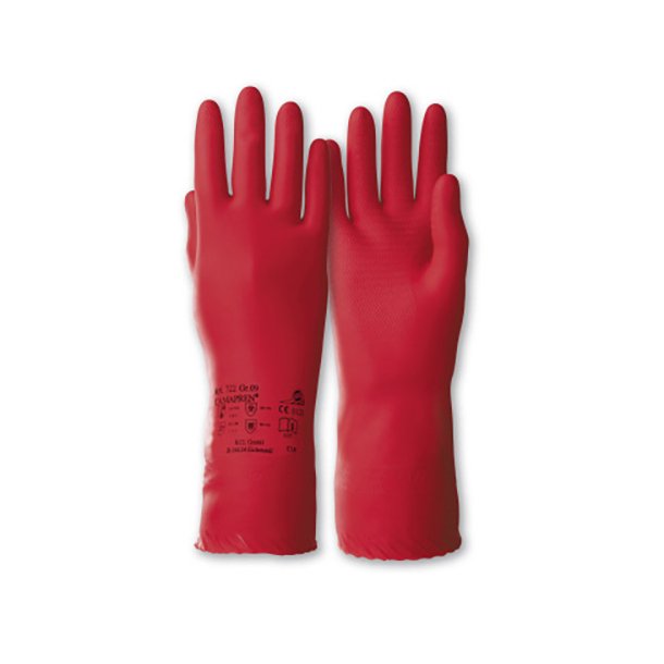 Honeywell KCL CamaPren 722 Handske R�d 30 cm pk a 10 stk