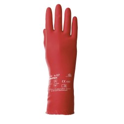 Honeywell KCL CamaPren 722 Handske Rd 30 cm pk a 10 stk