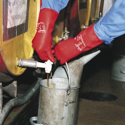 Honeywell KCL CamaPren 722 Handske Rd 30 cm pk a 10 stk