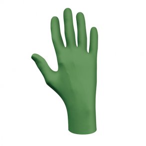 Showa 6110PF EBT Grn Engangsnitrilhandske 0,1 mm 240 mm pk a 100 stk