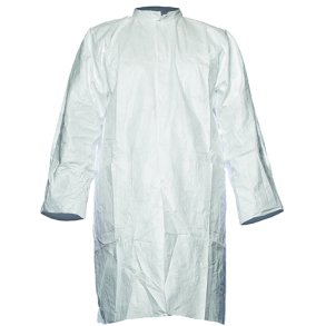 Dupont Tyvek 500 Kittel med Knapper uden Lommer