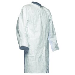 Dupont Tyvek 500 Kittel med Knapper uden Lommer