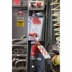 Brady Lockout Steel Group Lockout Hasps med faner 25 mm