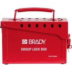 Brady Lockout Box Portable Metal Group boks LOTO-18