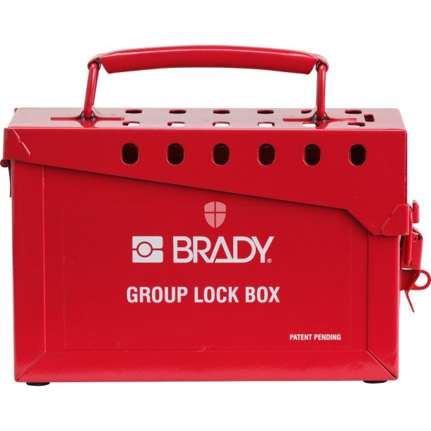 Brady Lockout Box Portable Metal Group boks LOTO-18