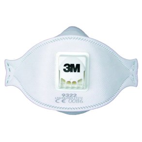 3M 9322 FFP2D Maske med Ventil pk a 10 stk