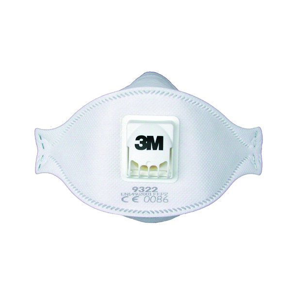 3M 9322 FFP2D Maske med Ventil pk a 10 stk