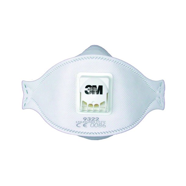 3M 9322 FFP2D Maske med Ventil pk a 10 stk