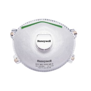 Honeywell 5211 FFP2D Filtermaske med ventil pk a 20 stk