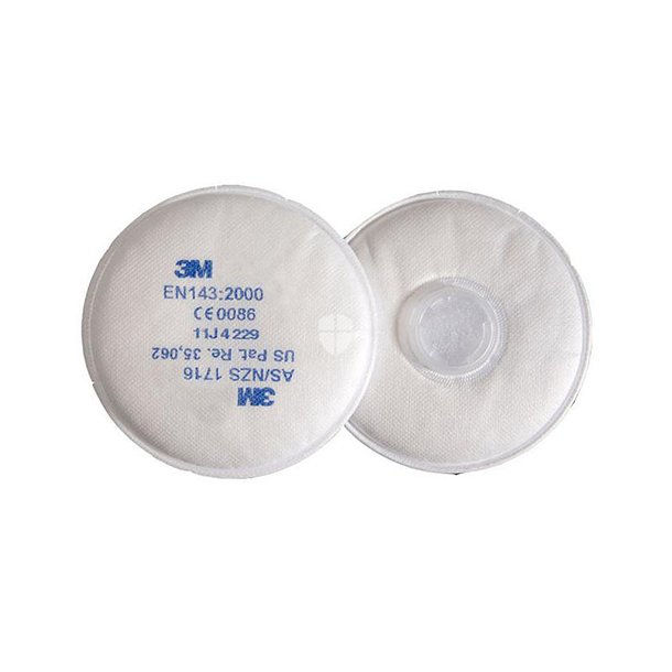3M 2135 P3 Filtre med Bajonet til 6000- og 6500 serien