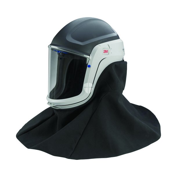 3M Versaflo M-406 Ansigtsskrm med Hjelm &amp; Svb