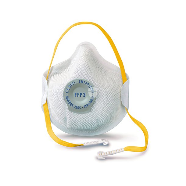 Moldex 2505 FFP3D Maske med Ventil pk a 10 stk