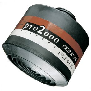 3M A2P3 R D Filter CF22 DT-4031E Kombifilter til Helmaske 40 mm