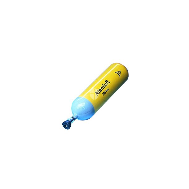 MSA 6 L trykflaske stl 300 bar flowbegrnser