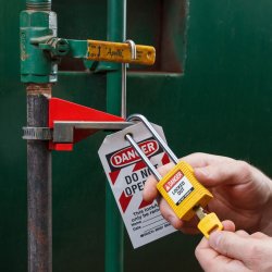 Brady Lockout ls hrdet stl bjle 76mm rd