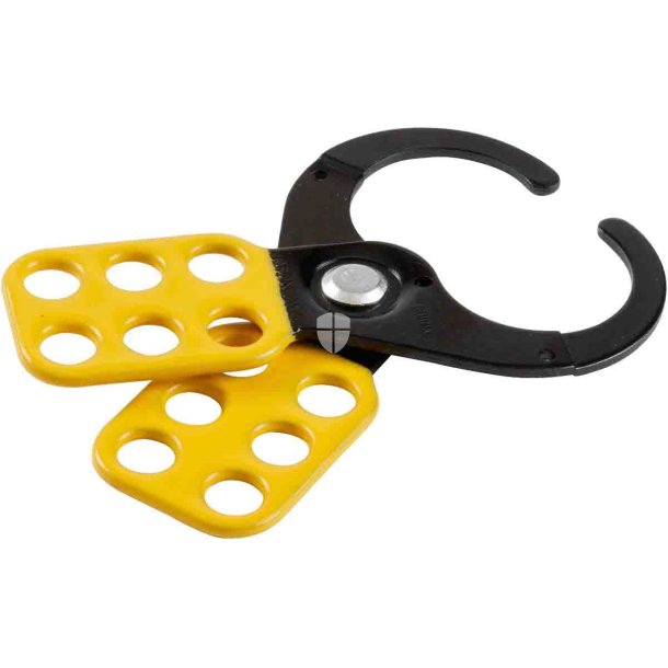 Brady Lockout Metal Rustfri gruppe Hasp 38/39 mm gul