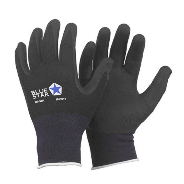BlueStar Eco Soft B�redygtig Arbejdshandske pk a 12 par