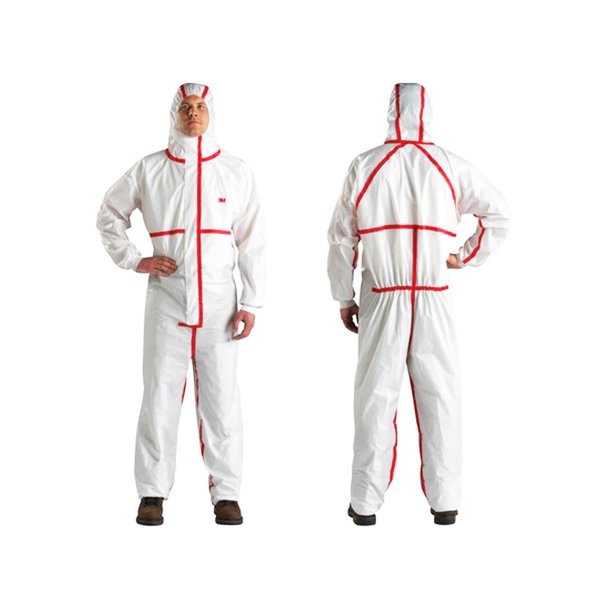 3M 4565 Beskyttelsesdragt Type 4/5/6 Hvid