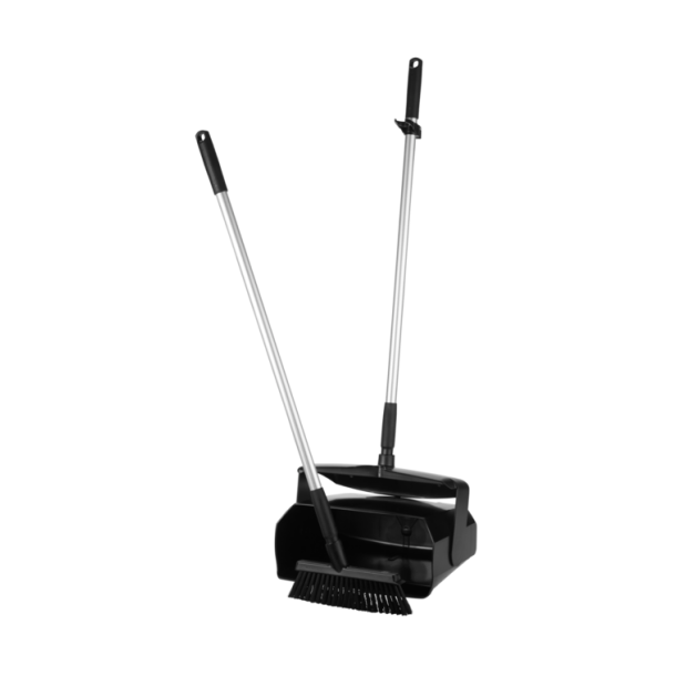 Vikan Fejebakkes�t i flere farver 24x37x117cm aluminium/polyester/PP/rustfrit st�l medium b�rsteh�r