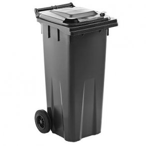 Affaldscontainer HDPE plast 140l 505 x 555 x 1100 mm 2 hjul