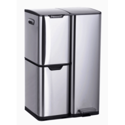 Baltic Affaldsstation 60l 13+17+30 L Softclose Stl