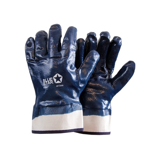 BlueStar Titan 1 Heldyppet NBR Handske med Manchet