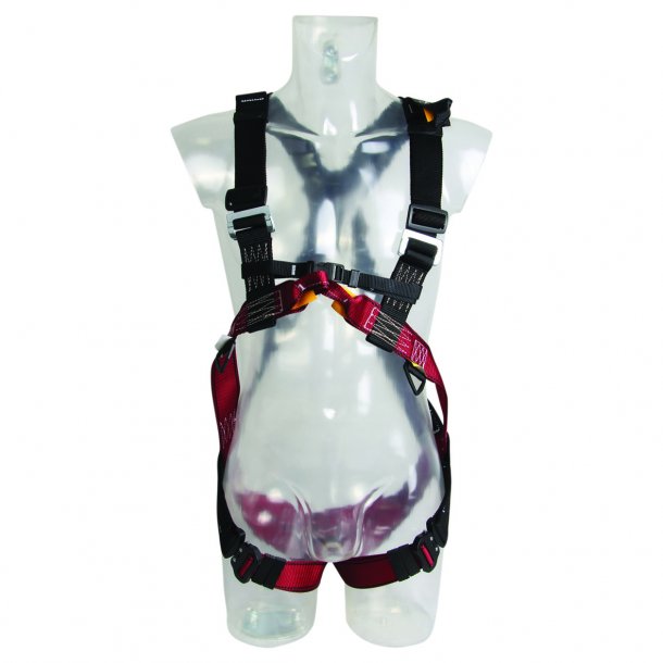 BlueStar 2-P faldsikringssele med statisk skulderstrop 