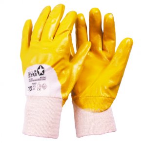 BlueStar Hercules Light NBR Nitril handske Gul pk a 12 par
