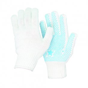 BlueStar Jap 13 Strikhandske med Dotter pk a 12