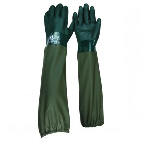 BlueStar PVC-Handske 60 cm Gr�n