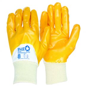 BlueStar Titan 6 Halvdyppet Nitril handske