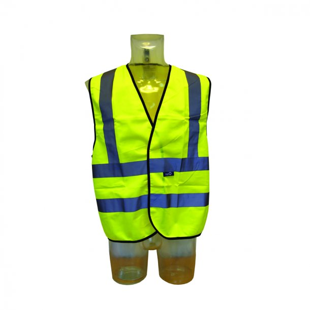 BlueStar Trafikvest Gul EN 20471 kl 2