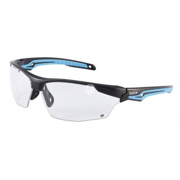 Boll&eacute; Tryon Sikkerhedsbrille Klar Platinum