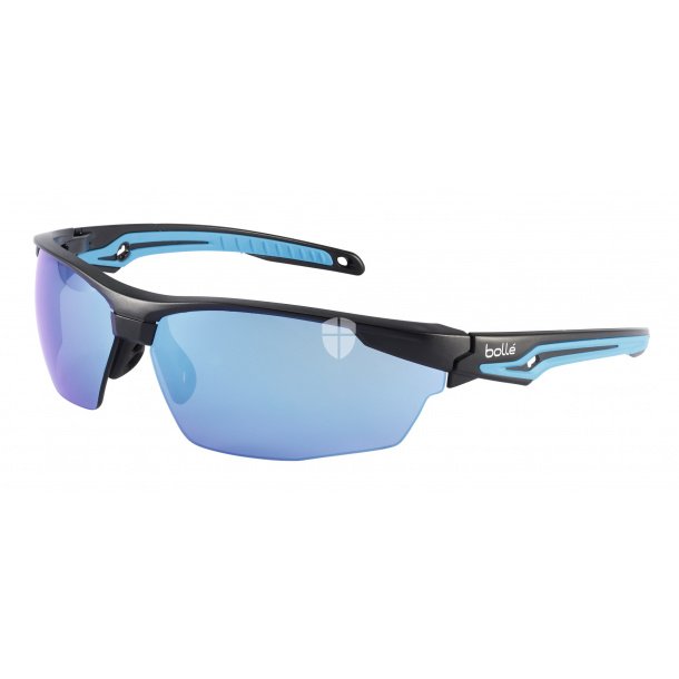 Boll&eacute; Tryon Sikkerhedsbrille Bl Refleks Platinum