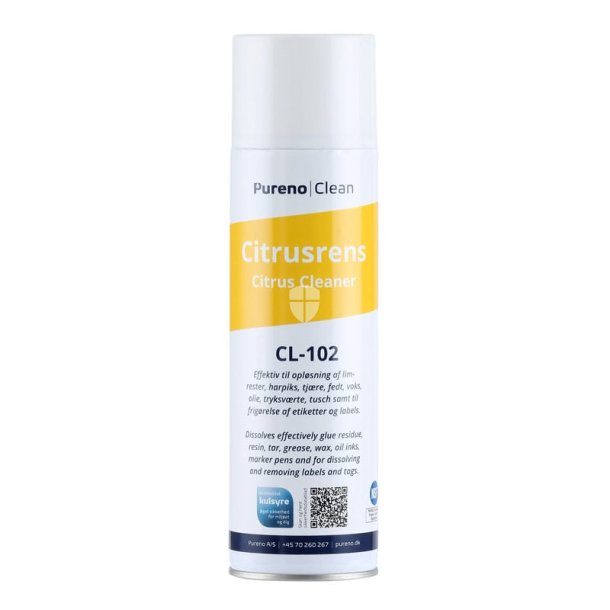 Pureno Afrenser Citrusrens CL-102 Kulsyre 500 ml