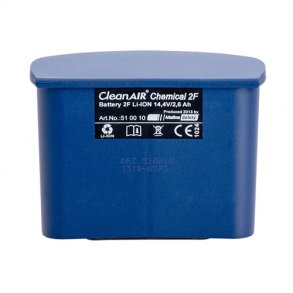 CleanAIR Batteri Li-Ion 14,4 V/2,6 Ah til Chemical 2F