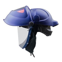 CleanAIR Sikkerhedshjelm CA-40GW med Svejse- og Slibeskrm