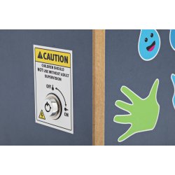 DD Kids berringsfrie hndspritdispenser med piktogram