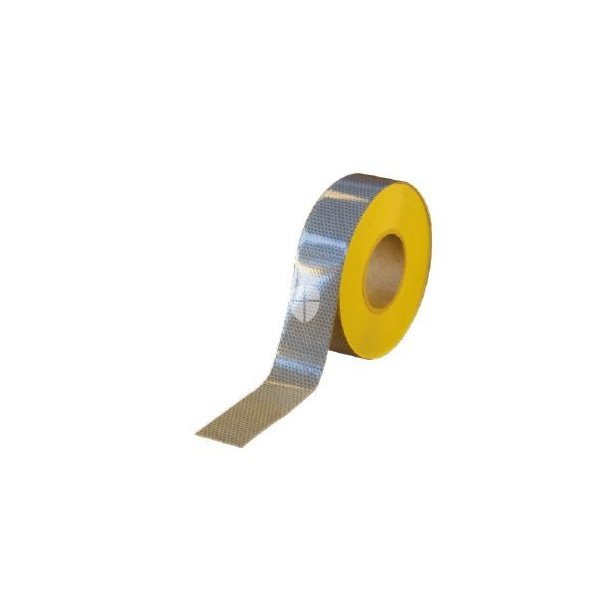 DENFOIL SOLAS reflekstape hvid refleks 50mm x 45m