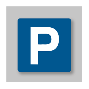 PREMARK E33 Parkering Prfabrikeret termoplast 50 x 50 cm Pakke med 2 stk.