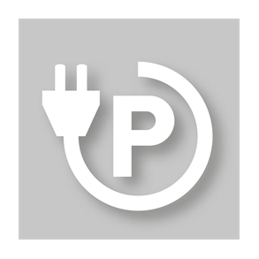 PREMARK EL-bil parkering Prfabrikeret termoplast 70 x 80 cm pk a 2 stk