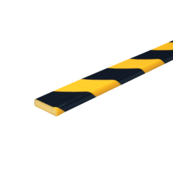 KNUFFI Fladebeskytter Profil F Freonfrit polyuretanskum Gul/Sort 