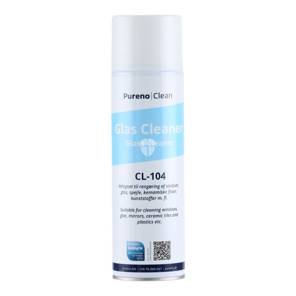 Pureno Glas Cleaner CL-104 Kulsyre 500 ml